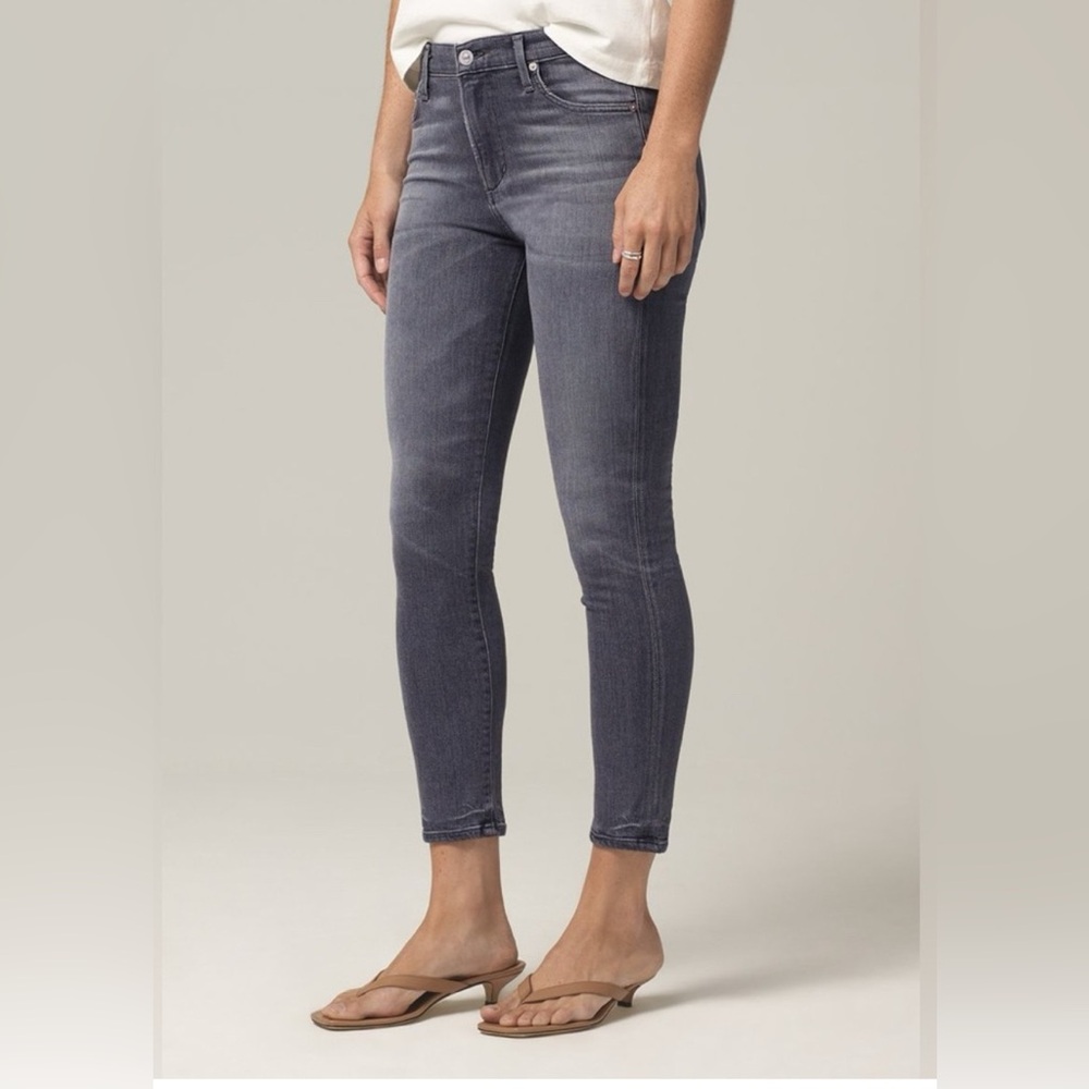 Citizens Of Humanity Charcoal Ankle Jeans